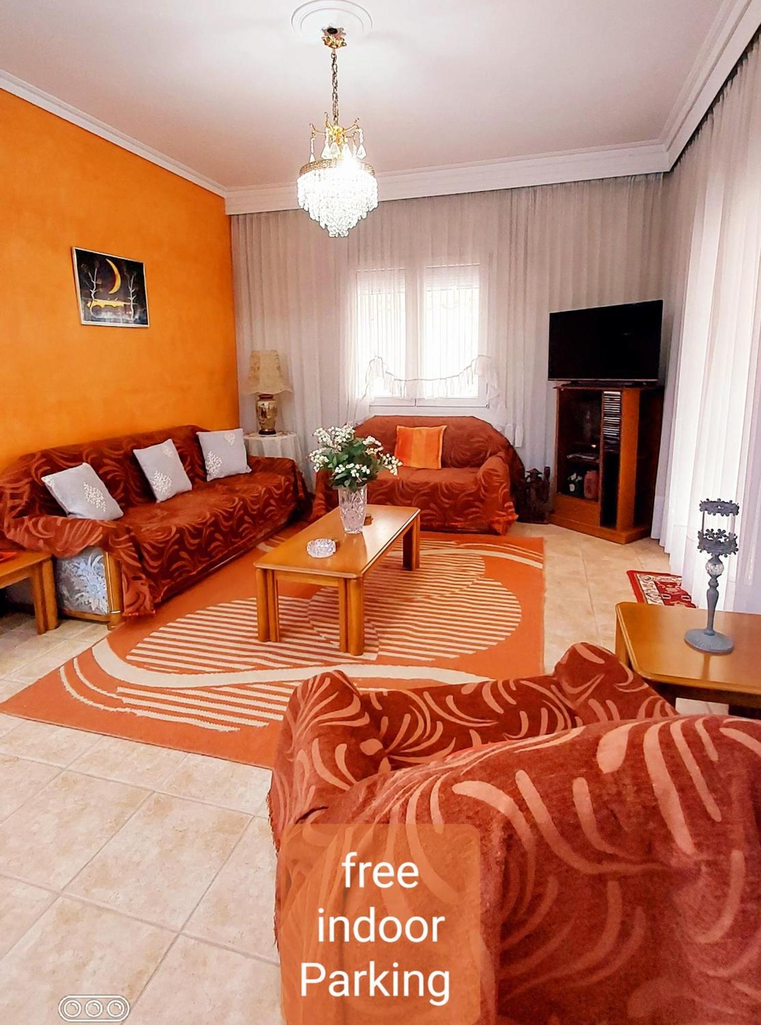 "Home Sweet Home" 3 Bedrooms Big House 110M Free Indoor Parking! Szaloniki Kültér fotó